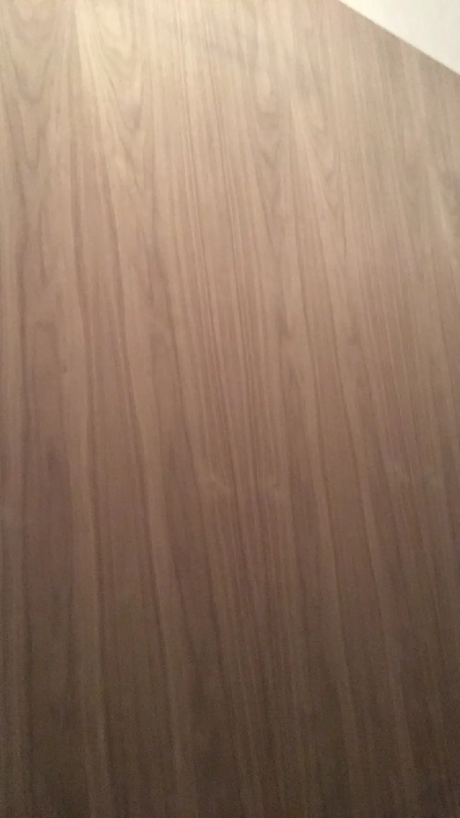 The good side of the plywood, showing the bookmatched pieces