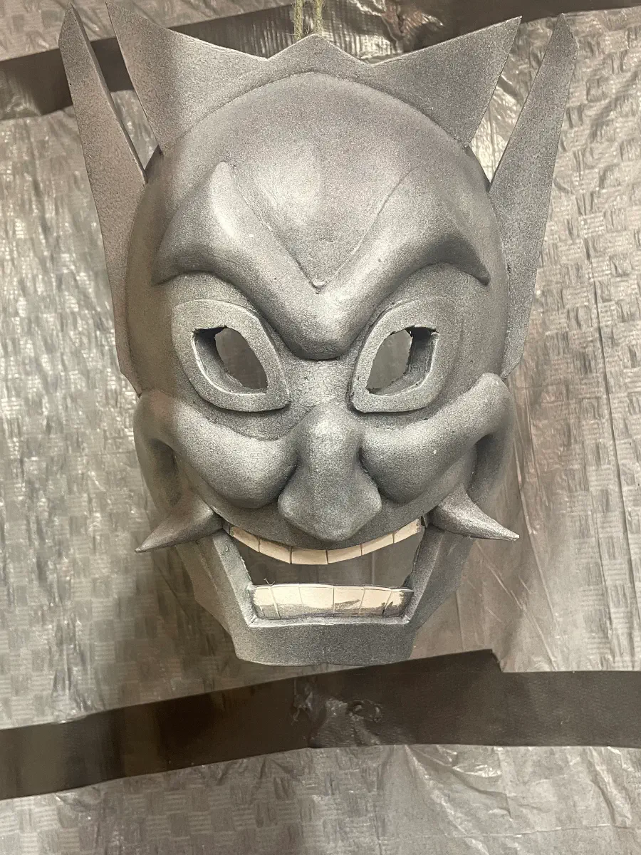 First coat of PlastiDip being sprayed on. A lot of foam color is still showing through.